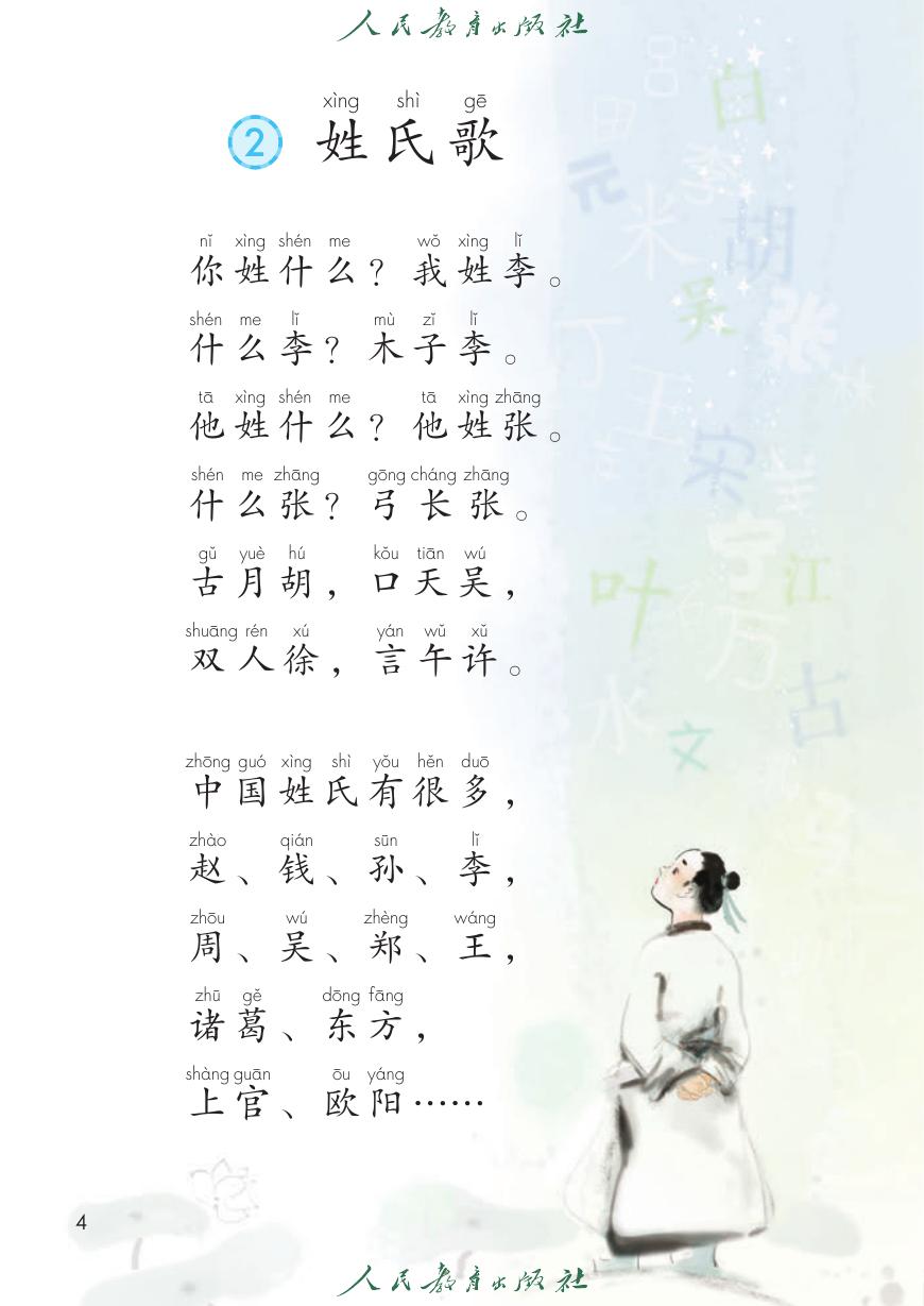 姓氏歌P4